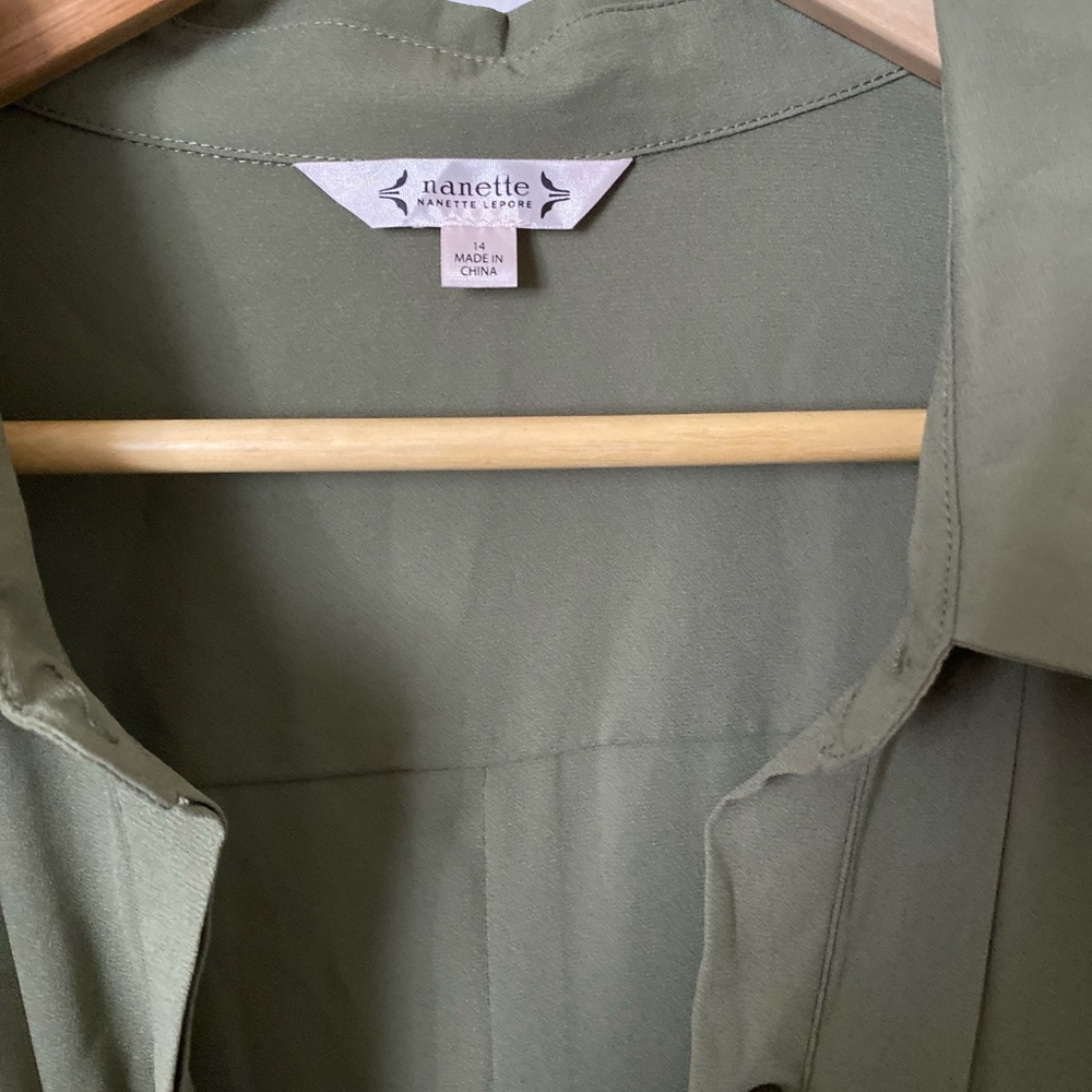 OLIVE NANNETTE WINDING VINES MIDI DRESS - Picture 3 of 6